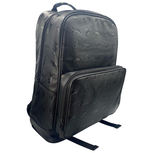 The SP BackPack in All Black Vegan Leather