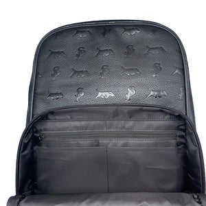 The SP BackPack in All Black Vegan Leather