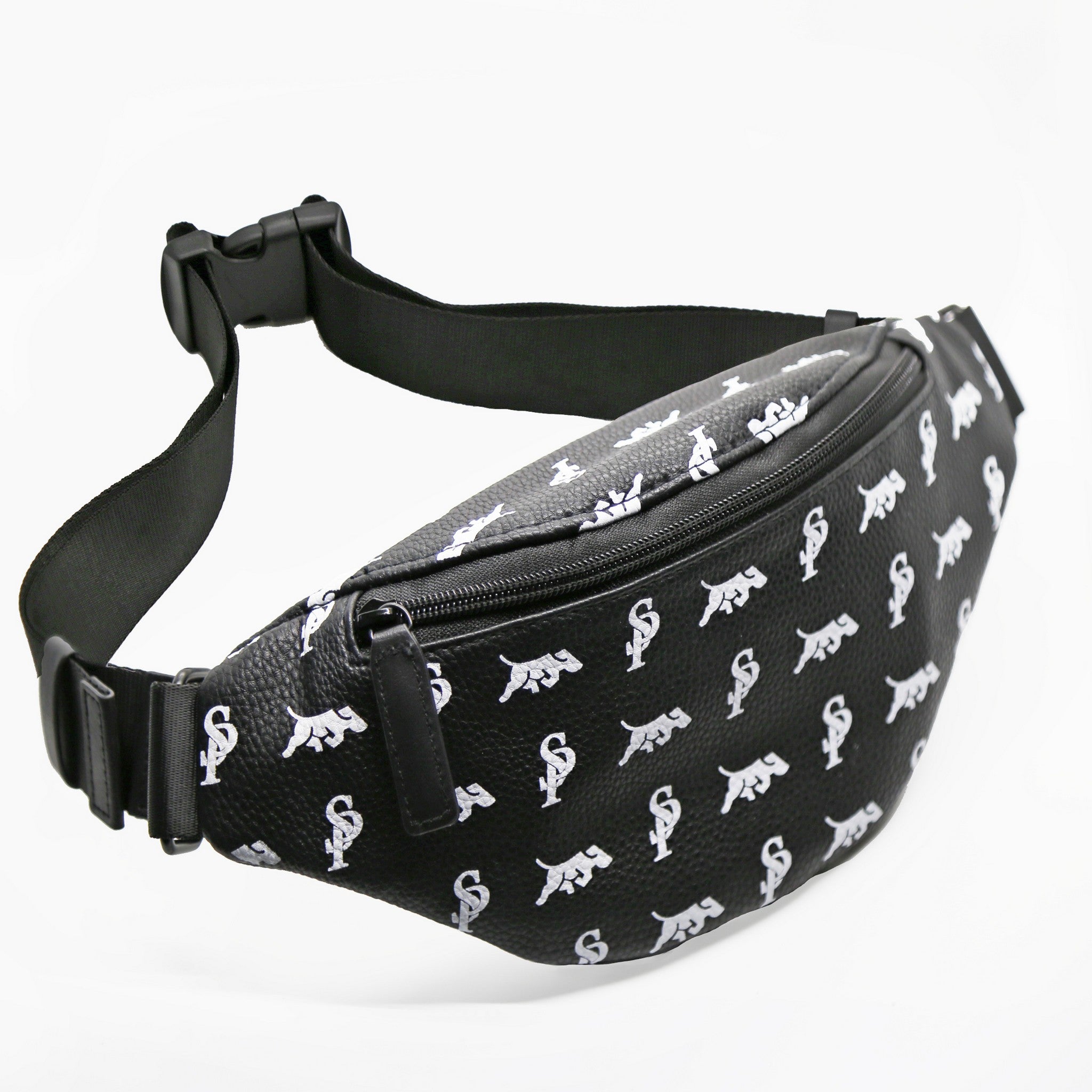 Elusive 1.0 in Black & White - Smell Proof Belt Bag-Fanny Pack-Snoopproofbags