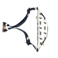 Load image into Gallery viewer, Elusive 2.0 Belt Bag in White &amp; Black (Gold Hardware) - Smell Proof Belt Bag