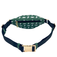 Load image into Gallery viewer, Elusive 2.0 Belt Bag in Green &amp; White - Smell Proof Belt Bag