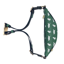 Load image into Gallery viewer, Elusive 2.0 Belt Bag in Green &amp; White - Smell Proof Belt Bag
