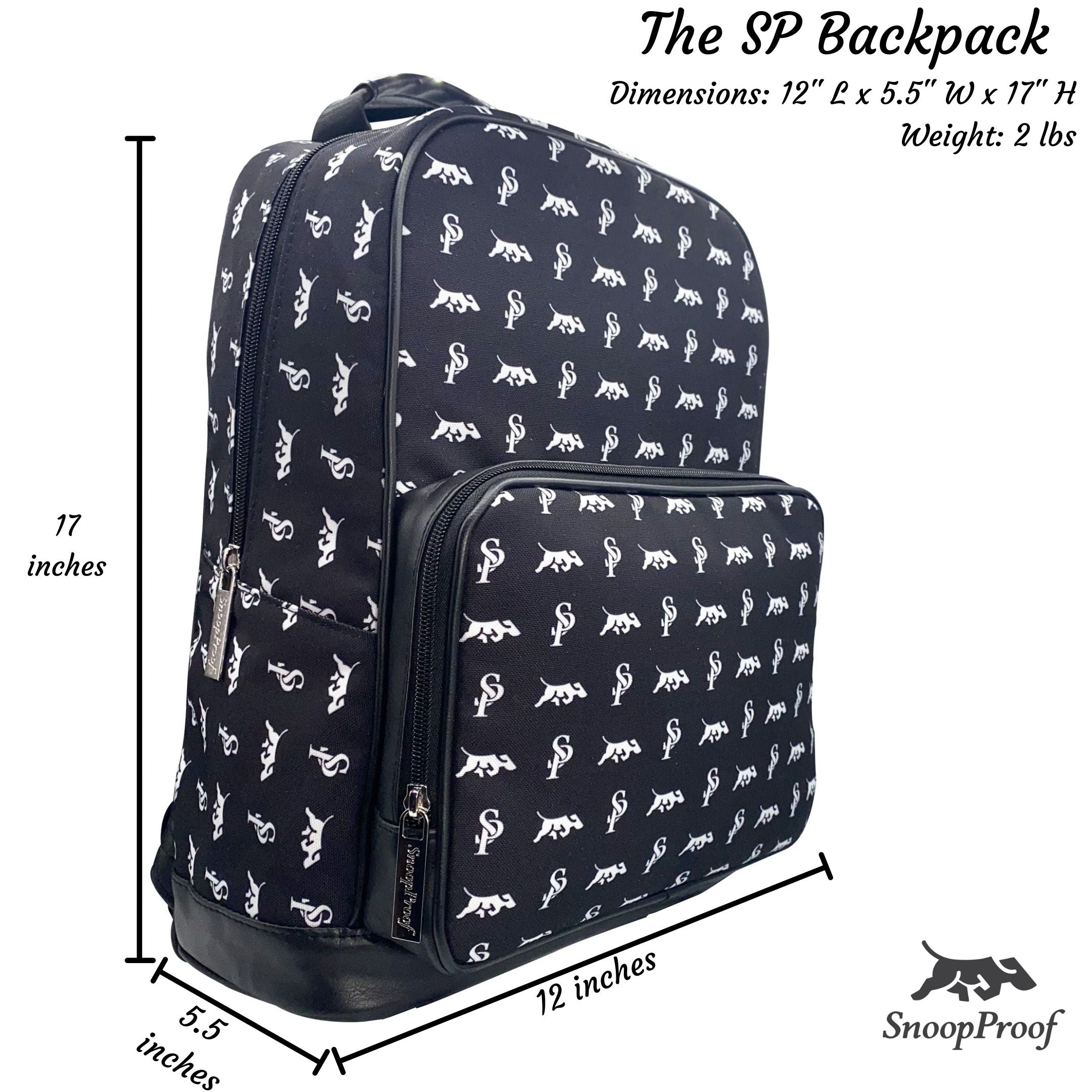 The SP BackPack in Black & White