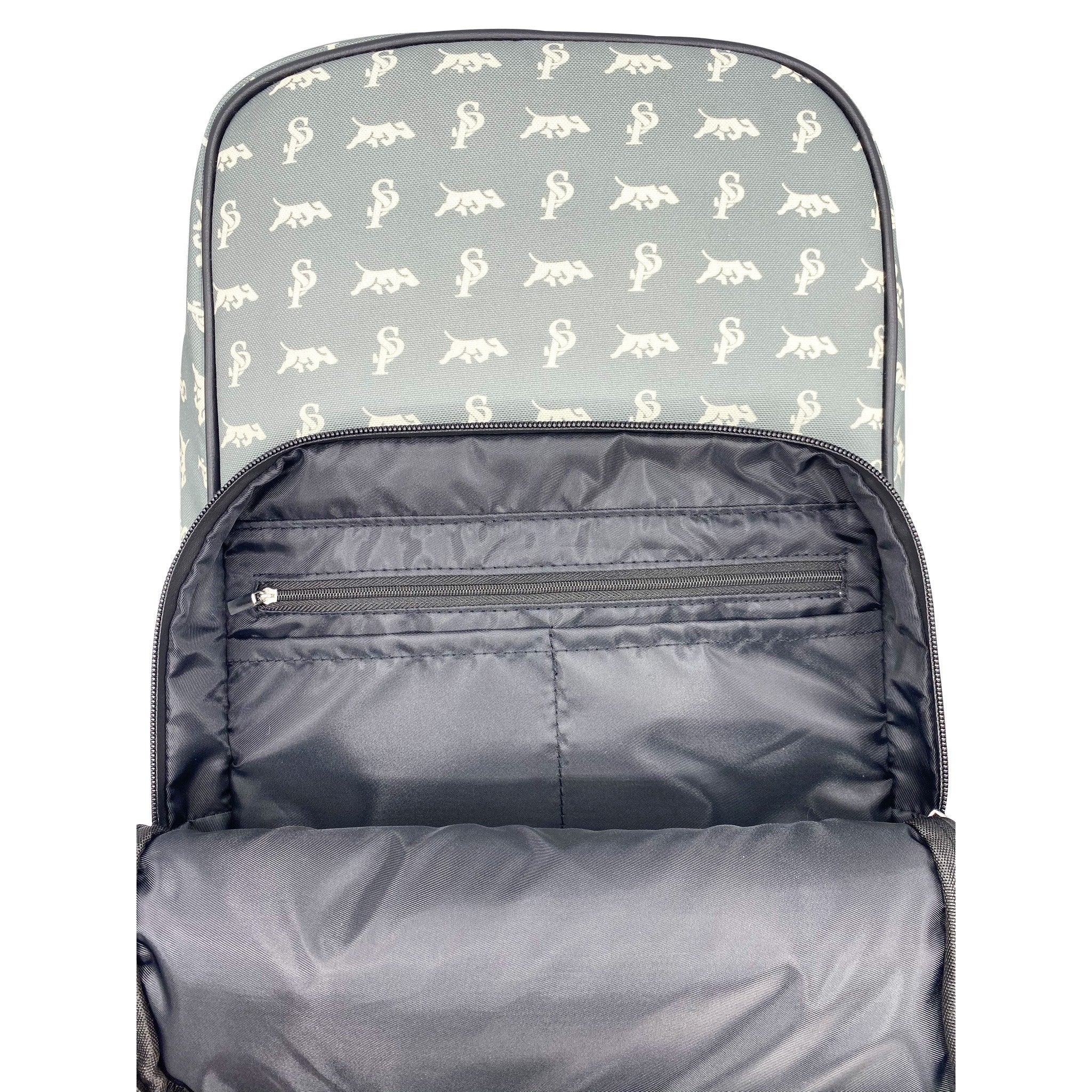The SP BackPack in Grey & White