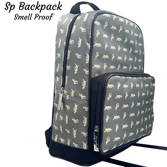 The SP BackPack in Grey & White